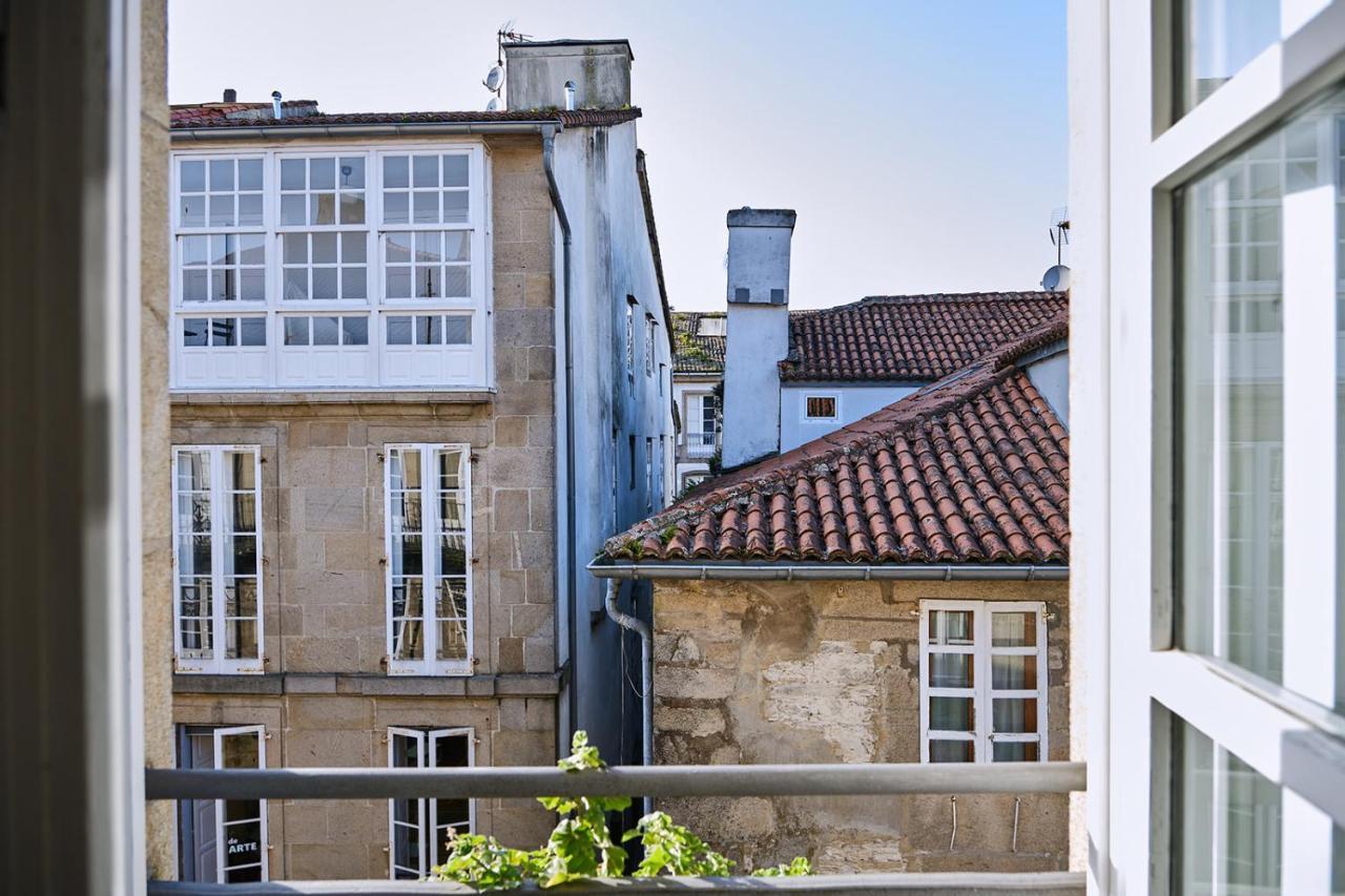 Hostal Suso Santiago de Compostela Bagian luar foto